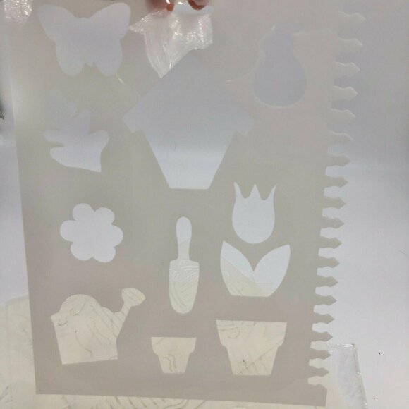 Set Of 10 Doodling Templates For Crafts & Scrapbooking - Picture 7 of 9